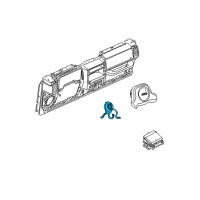 OEM Jeep Wrangler Air Bag Clockspring Diagram - 56047103AB