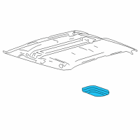 OEM 2004 Ford F-150 Dome Lamp Diagram - 7L3Z-13776-CA