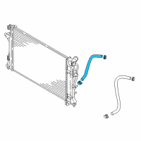 OEM Hyundai Hose Assembly-Oil Cooling Diagram - 25420-F2100