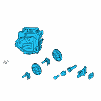 OEM Hyundai Santa Fe Right Side Halogen Headlight Diagram - 92102-S2000