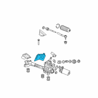 OEM 2013 Honda Insight Heat Guard Diagram - 53692-TM8-A02