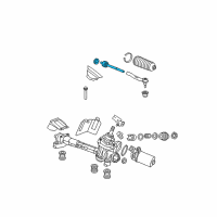 OEM Honda Insight End, Rack Diagram - 53010-TF0-003