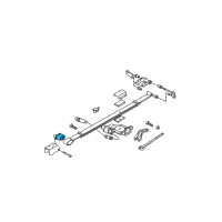 OEM 2005 Dodge Grand Caravan BUSHING-Spring Diagram - 5006950AA