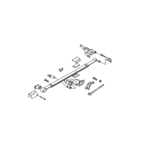 OEM Chrysler Voyager Nut Diagram - 6501247