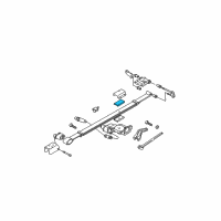 OEM Dodge Caravan BUSHING-Spring Diagram - 4684354