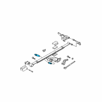 OEM 2005 Chrysler Town & Country ABSORBER-Suspension Diagram - 4743224AA