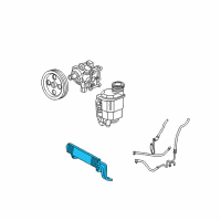 OEM Dodge Ram 1500 Cooler-Power Steering Diagram - 68069566AA