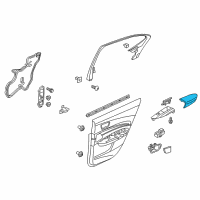 OEM 2020 Acura TLX Armrest A (Sandstorm) Diagram - 83702-TZ3-A01ZB