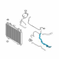 OEM 2019 Ford EcoSport Lower Hose Diagram - GN1Z-8286-T