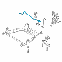 OEM 2019 Ford Fusion Stabilizer Bar Diagram - DG9Z-5482-C