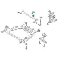 OEM 2015 Ford Fusion Bushings Diagram - DG9Z-5484-C