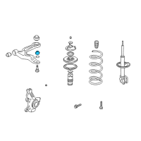 OEM 2000 Honda Odyssey Boot, Ball Dust (Lower) Diagram - 51225-S47-003