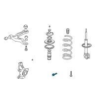 OEM 2005 Acura MDX Bolt, Flange (14X98) Diagram - 90118-SX8-T00