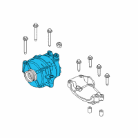 OEM 2016 Ford F-250 Super Duty Alternator Diagram - CC3Z-10346-A