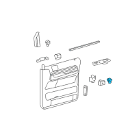 OEM Mercury Monterey Mirror Switch Diagram - 3F2Z-14028-AAA