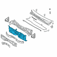 OEM Kia Panel Complete-Dash Diagram - 643003T000