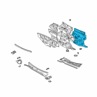 OEM 2003 Toyota Camry Insulator Diagram - 55210-33130