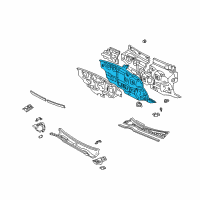 OEM Toyota Camry Dash Panel Diagram - 55101-33320