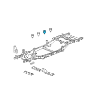 OEM GMC Canyon Cushion Diagram - 20951813