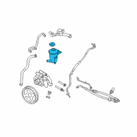 OEM Ford Expedition Power Steering Reservoir Diagram - BL3Z3E764C