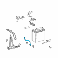 OEM Toyota Prius Plug-In Vent Hose Diagram - 28885-37010