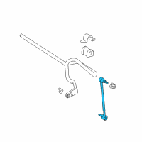 OEM Toyota Camry Stabilizer Link Diagram - 48820-06090