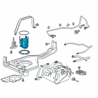 OEM Ram 2500 MODULE-UREA PUMP/LEVEL UNIT Diagram - 68457124AC