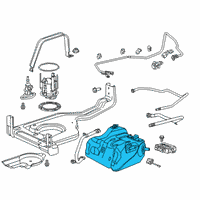 OEM 2021 Ram 3500 Diesel Exhaust Fluid Diagram - 68376487AC