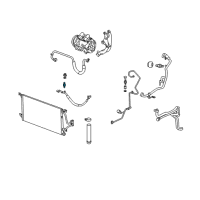 OEM 2004 Buick Rendezvous Valve, A/C Compressor Pressure Relief Diagram - 10337355