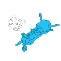 OEM 2003 Pontiac Bonneville Column Asm, Steering Diagram - 26087951