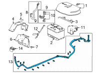 OEM Acura Cable Assembly, Main Diagram - 32412-TGV-305