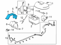 OEM 2021 Acura TLX BRACKET Diagram - 74652-TGV-A01