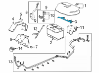 OEM 2021 Acura TLX Bracket, Rear (Ln4) Diagram - 31512-TGV-A01