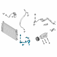 OEM 2013 Lincoln MKT Tube Assembly Diagram - HG1Z-19972-A