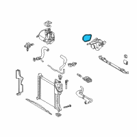 OEM 2006 Dodge Sprinter 2500 Gasket-THERMOSTAT Diagram - 5080150AA