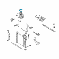 OEM Dodge Sprinter 2500 Cap-Washer Reservoir Diagram - 5125059AB