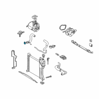 OEM 2003 Dodge Sprinter 2500 Clamp-Hose Diagram - 6104784AA