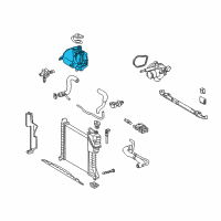 OEM Dodge Sprinter 3500 Reservoir-Washer Diagram - 5104503AA