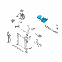 OEM Dodge Sprinter 2500 THRMOSTAT Diagram - 5080146AB