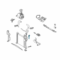 OEM 2004 Dodge Sprinter 3500 Sensor-COOLANT Level Diagram - 5120509AA