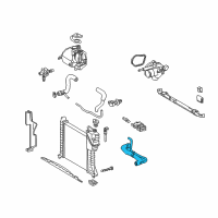 OEM Dodge Hose-Radiator Inlet Diagram - 5103582AA