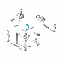 OEM 2005 Dodge Sprinter 3500 None-Radiator Diagram - 5103580AA