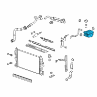 OEM 2014 Chevrolet Cruze Reservoir Diagram - 13465094