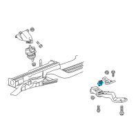 OEM 2012 Cadillac CTS Insulator Diagram - 20765557