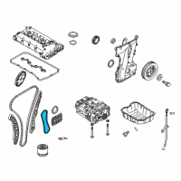 OEM 2013 Kia Forte Koup Chain-Oil Pump Diagram - 2432225000