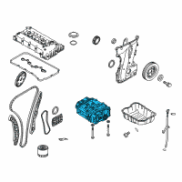 OEM Kia Forte Koup Sprocket-Oil Pump Diagram - 2131125000