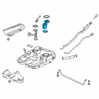 OEM 2019 Chevrolet Blazer Fuel Pump Diagram - 84606047