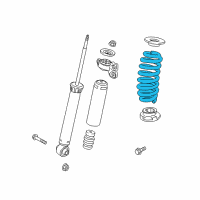 OEM 2020 Buick Regal Sportback Coil Spring Diagram - 84312879