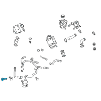 OEM 2014 BMW X5 Coolant Hose Diagram - 17-12-7-589-632
