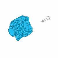 OEM 2009 Hyundai Santa Fe Generator Assembly Diagram - 37300-3C125